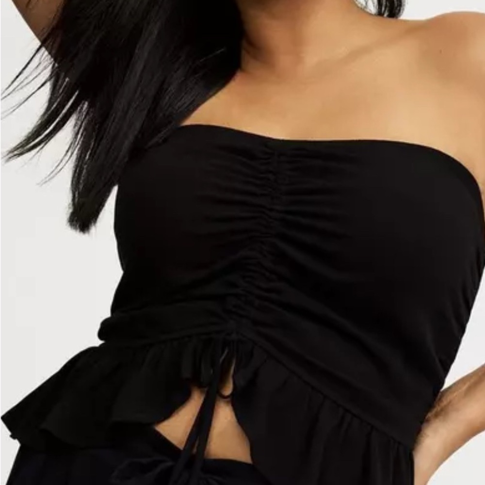 Torrid cinched tube top 🖤